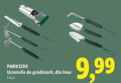 Ustensile de grădinărit, din inox