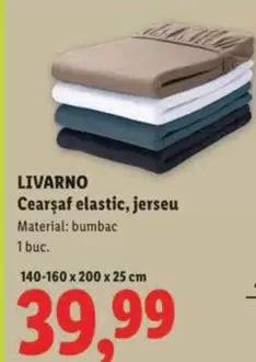 Cearșaf elastic, jerseu