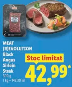 Black Angus Sirloin Steak