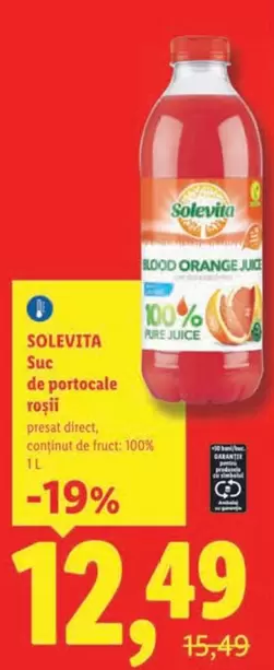 Suc de portocale rosii