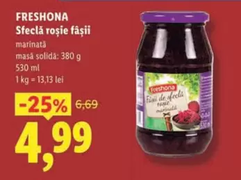 Sfeclă roșie fâşii