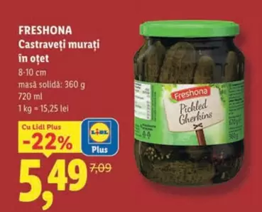 Castraveți murați în oțet