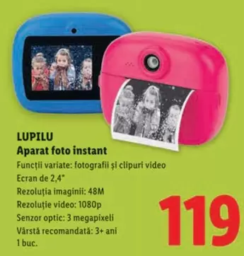 Aparat foto instant