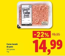 Carne tocată de porc