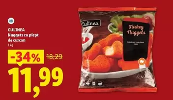 Nuggets cu piept de curcan