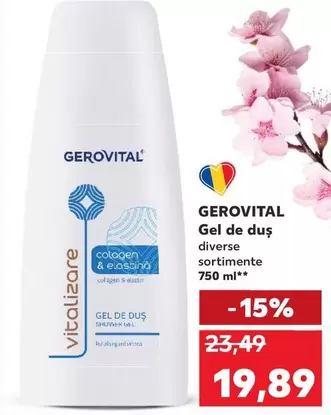 Gerovital - Gel de duş
