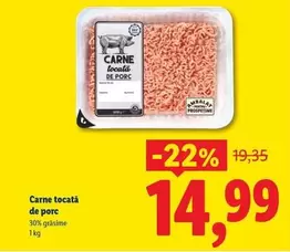 Carne tocată de porc