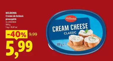 Cremă de brânză proaspătă