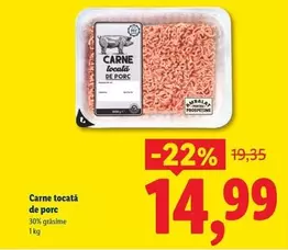 Carne tocată de porc