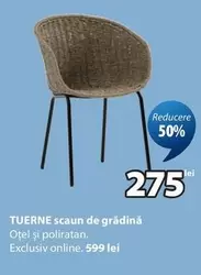 TUERNE scaun de grădină