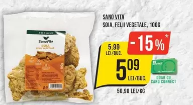 Sano Vita - SOIA, FELII VEGETALE