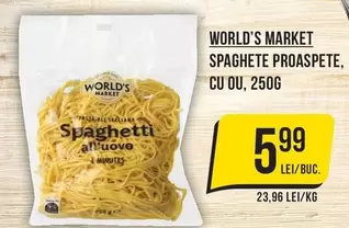 SPAGHETE PROASPETE, CU OU