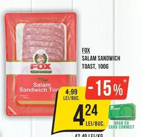 SALAM SANDWICH TOAST