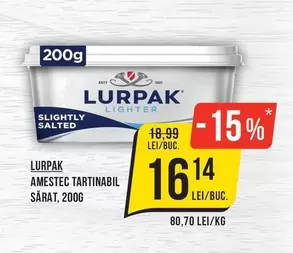 AMESTEC TARTINABIL SĂRAT