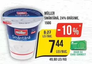 Smântână, 24% Grăsime