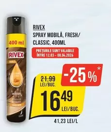 SPRAY MOBILĂ, FRESH/CLASSIC