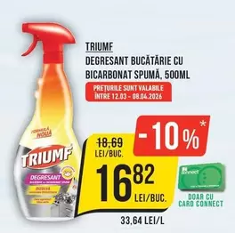 DEGREASANT BUCĂTĂRIE CU BICARBONAT SPUMĂ, 500ML