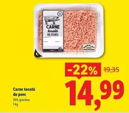 Carne tocată de porc