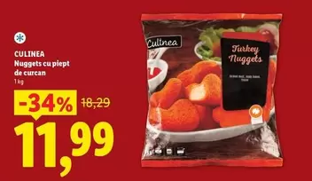 Nuggets cu piept de curcan