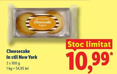 Cheesecake în stil New York