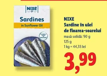 Sardines in Sunflower Oil