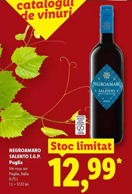 NEGROAMARO SALENTO I.G.P. Puglia