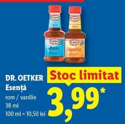 Esență rom / vanilie