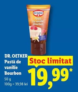 Dr.Oetker - Pastă de vanilie Bourbon