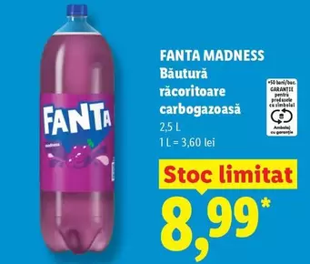 Băutură răcoritoare carbogazoasă