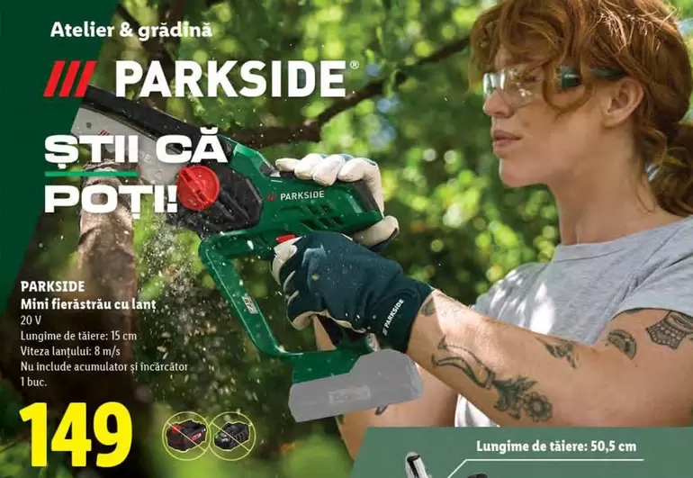 Mini Fierăstrău cu lanț