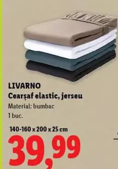 Cearșaf elastic, jerseu