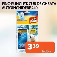 PUNGI PT. CUB DE GHEATA AUTOINCHIDERE 240