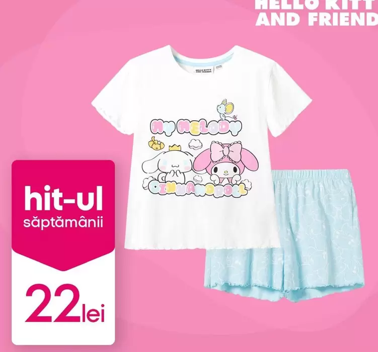 Hello Kitty - and Friend Pajama Set