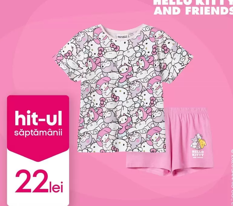 Hello Kitty - Pajama Set