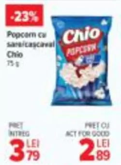 Chio - Popcorn cu sare și cașcaval