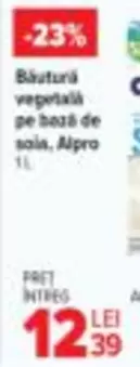 Alpro - Băuturi vegetale pe bază de soia