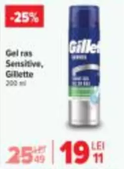 Gel de ras Sensitive