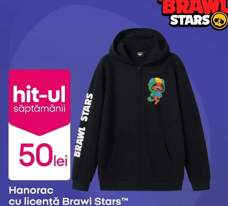 Hanorac cu licență Brawl Stars