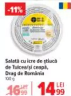 Salată cu icre de știucă