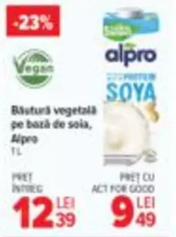 Alpro - Băutură vegetală pe bază de soia