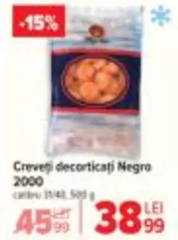 Creveți decorticați Negro 2000