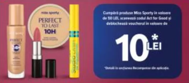 Miss Sporty products