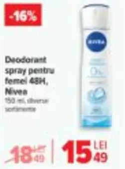 Deodorant spray pentru femei 48H