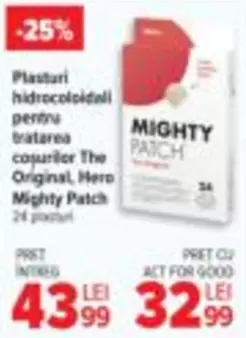 Plasturi hidrocoloidali pentru tratarea cosurilor