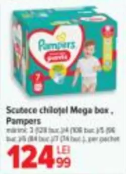 Pampers - Scutece chiloțel Mega box