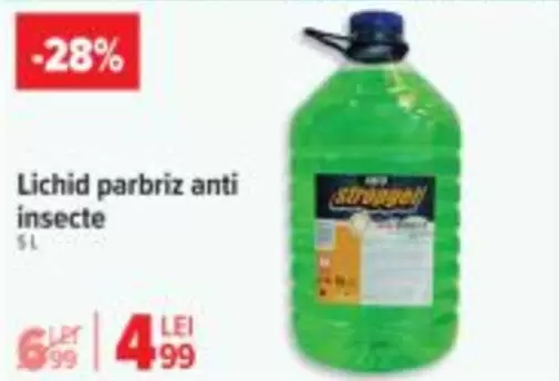 Lichid parbriz anti insecte