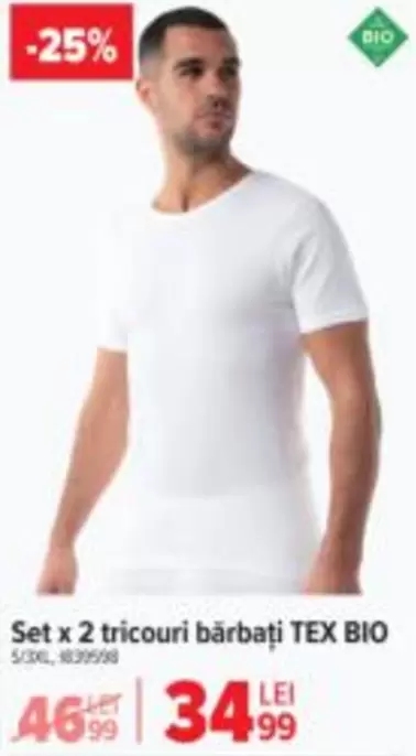 Set x 2 tricouri bărbați