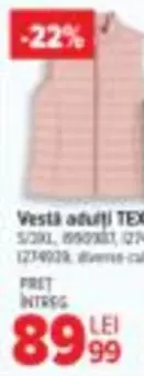 Vestă adulți TEX