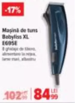 Babyliss - Mașină de tuns XL E695E