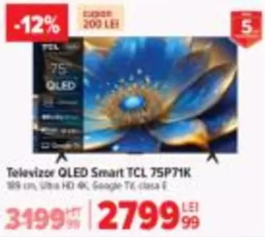 Televizor QLED Smart 75P71K